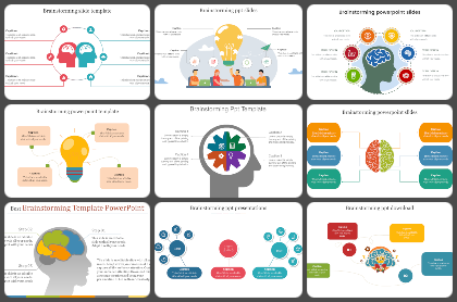 Brain storming Powerpoint Templates